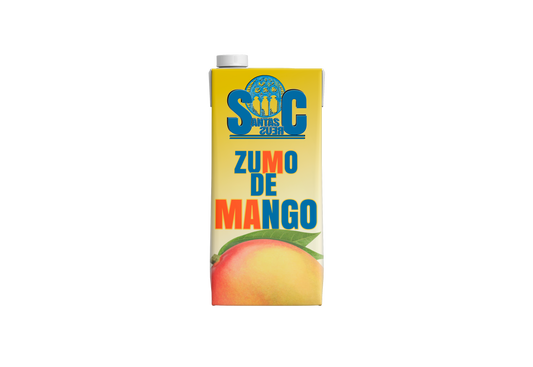 zumo de mango 100% natural